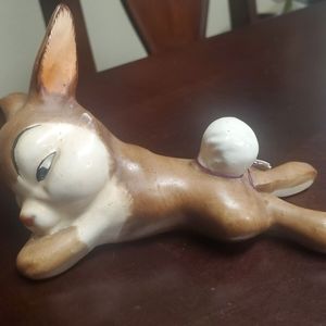 Vintage Goebel Disney Sleeping Thumper from Bambi Figurine #038 TM-2